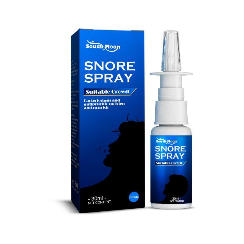Kifaa South Moon Anti-Snore Nasal Spray 30ml – Sleep Relief & Breathing Support