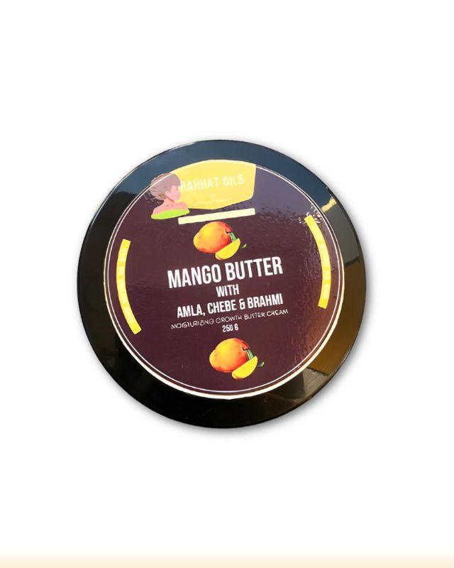 Rahhat Mango Butter Cream with Amla, Chebe & Brahmi – Strengthening Hair Growth Butter, 250g