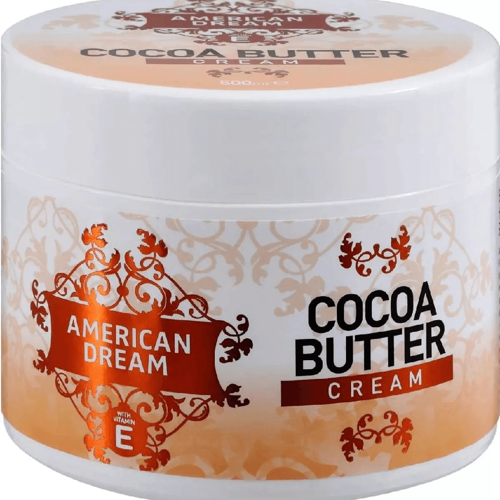 American Dream Cocoa Butter Cream – Deep Moisturizing Body Cream with Vitamin E