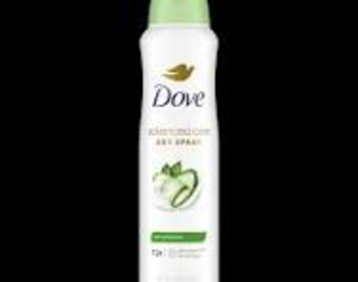 dove deodorant spray