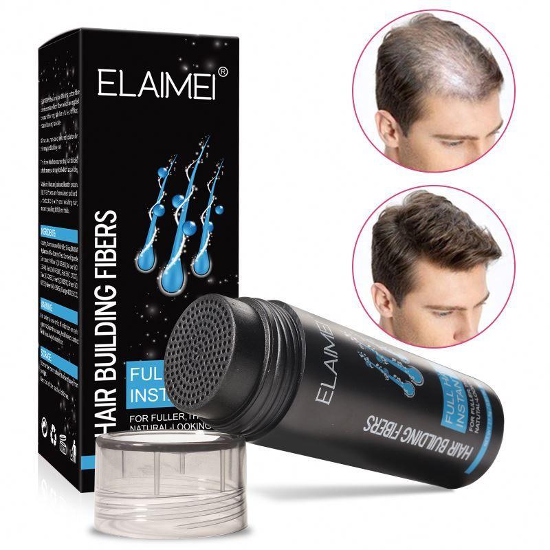 Kompyuta ELAIMEI Hair Fibers 27.5g – Instant Hair Loss Concealer & Thickening Powder for Men & Women