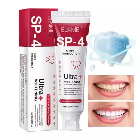 ELAIMEI Probiotic Whitening Toothpaste Freshens Breath and Promotes Oral Hygiene