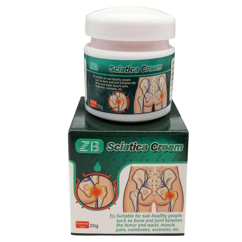 ZB Sciatica Cream Ointment: Ultimate Relief for Sciatic Nerve Pain, Lower Back Pain, and Muscle Aches