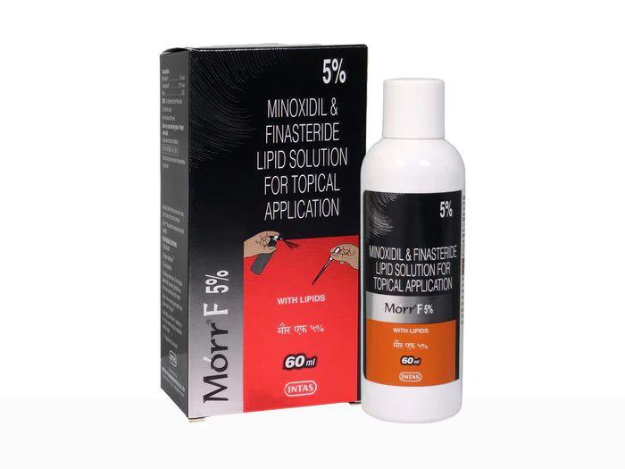 Morr F 5% Minoxidil & Finasteride Lipid Solution - 60ml