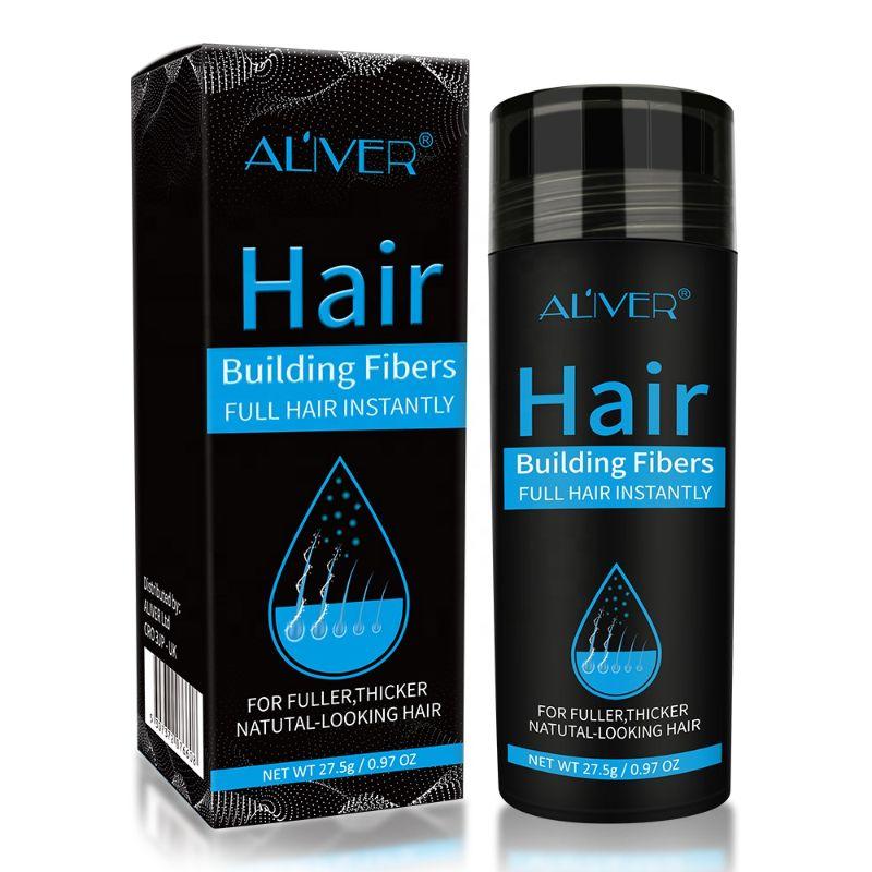Aliver Hair Fibres 27.5g – Hair Loss Concealer & Thickening Powder for Men & Women