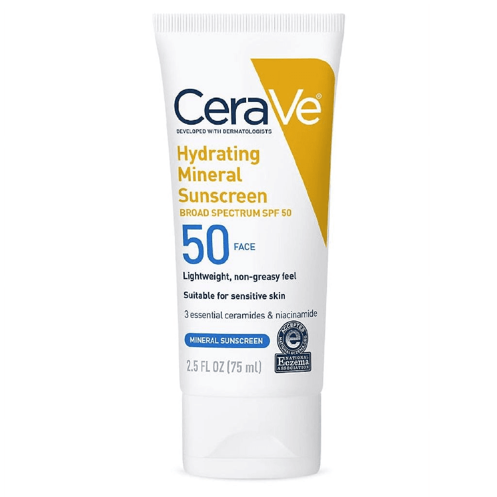 CeraVe Hydrating Mineral Sunscreen SPF 50