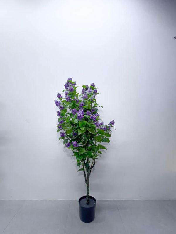 Artificial Purple Hydrangea Tree – 160cm Decorative Flowering Plant