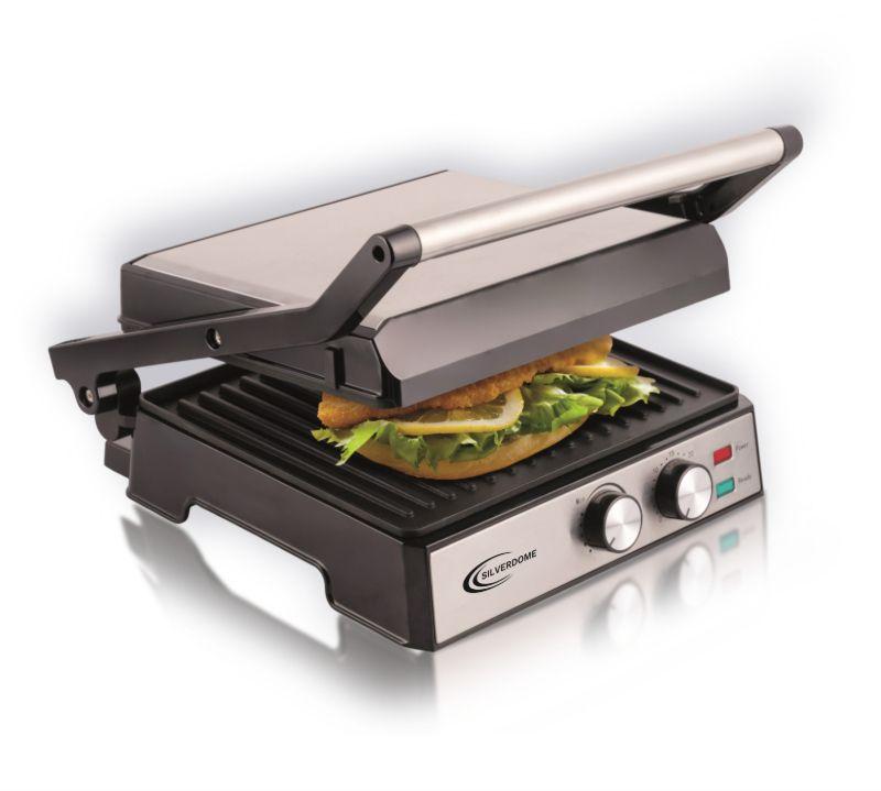 Silverdome 4 Slices Panini Grill