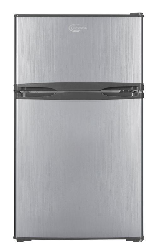 Kifaa Silverdome 85L Double Door Refrigerator