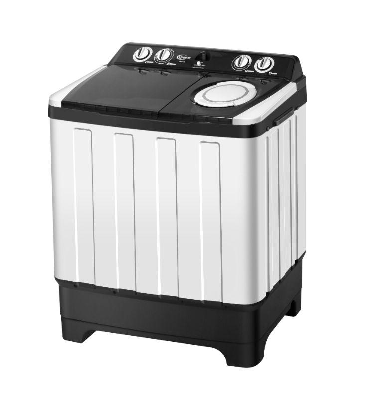 Silverdome 13 kg Twin Tub Manual Washing Machine - Heavy-Duty Laundry Solution for Large Families