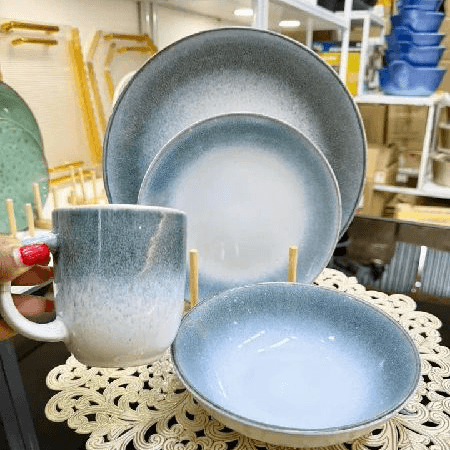 Bora Ceramic Dinner Set