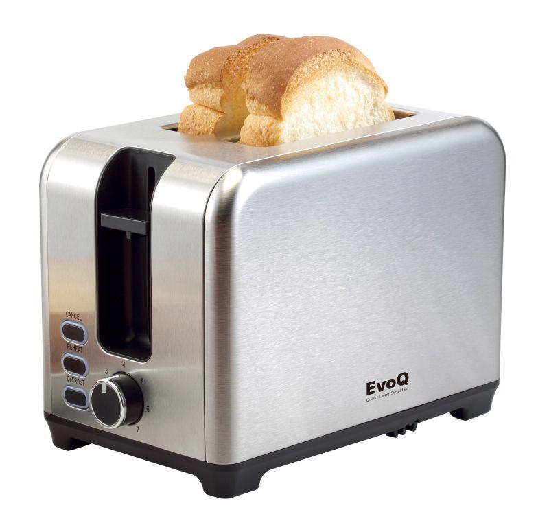EvoQ 2-Slice Stainless Steel Toaster