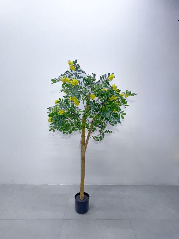 Artificial Yellow Sophora Tree – 150cm Realistic Decorative Plant