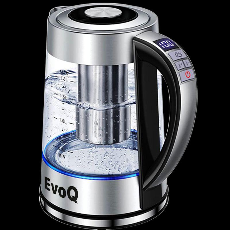 EvoQ 1.8L Digital Glass Kettle