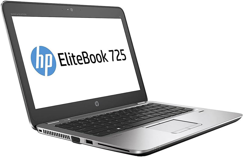"HP Elitebook 725 G4 12.5"" Bussiness Laptop, AMD A8-9600B 2.4GHz, 4GB RAM, 128GB SSD"
