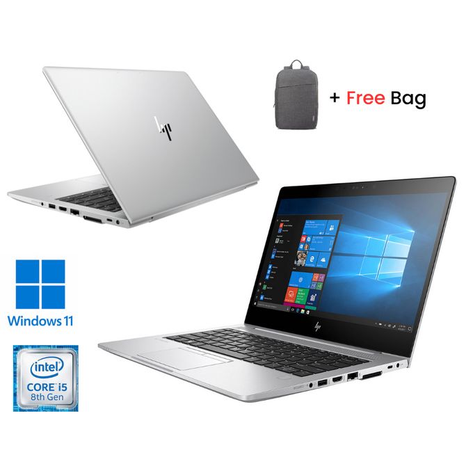 "HP EliteBook 830 G5 Core i5 8GB 256GB SSD 13.3"" 8th Gen Slim TouchScreen laptop+ Free BackPack Bag"