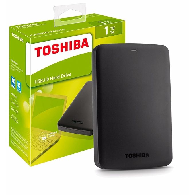 Toshiba Canvio Basics 1TB External Hard Drive USB 3.0