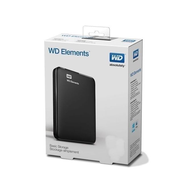 Teknolojia Western Digital WD 1TB External Hard Disk Drive USB 3.0