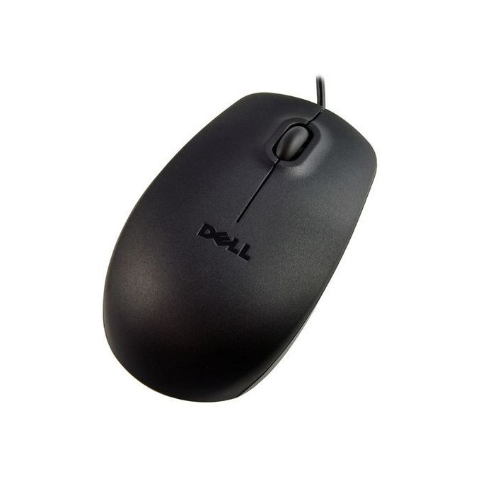 DELL Optical Mouse - Wired - USB 3-Button - Matte Black