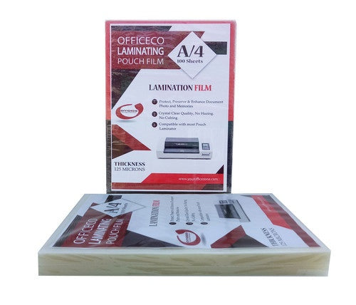 Lamination Pouch – A4 – 125mic – FS-LP-A4-125