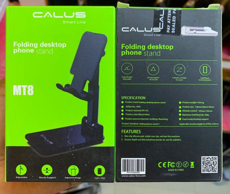 Teknolojia Folding Desktop Simu Stand