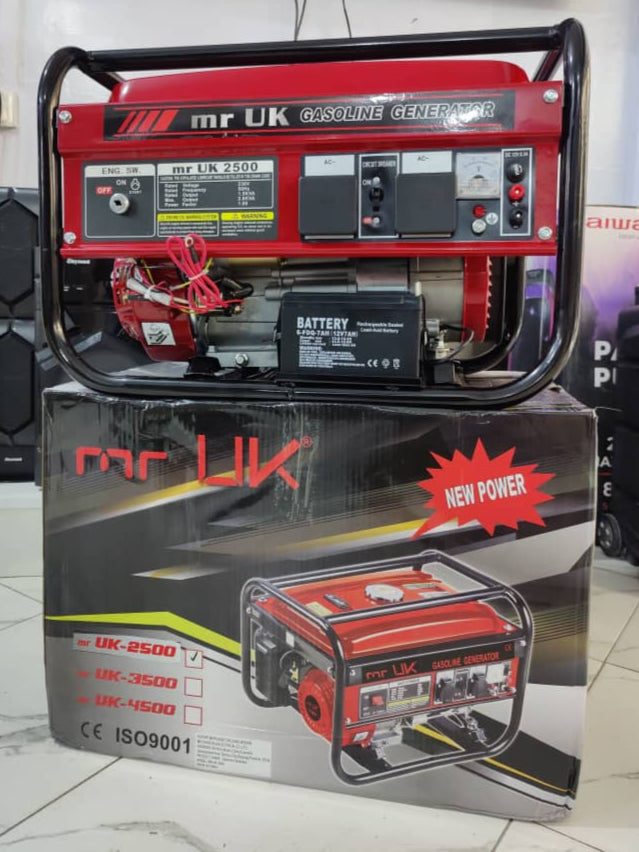 MR UK Generator, Power 2.0 KVA - 2500DC