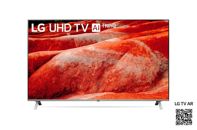 LG UHD 4K TV 55 Inch UN80 Series, Cinema Screen Design 4K Active HDR WebOS Smart AI ThinQ