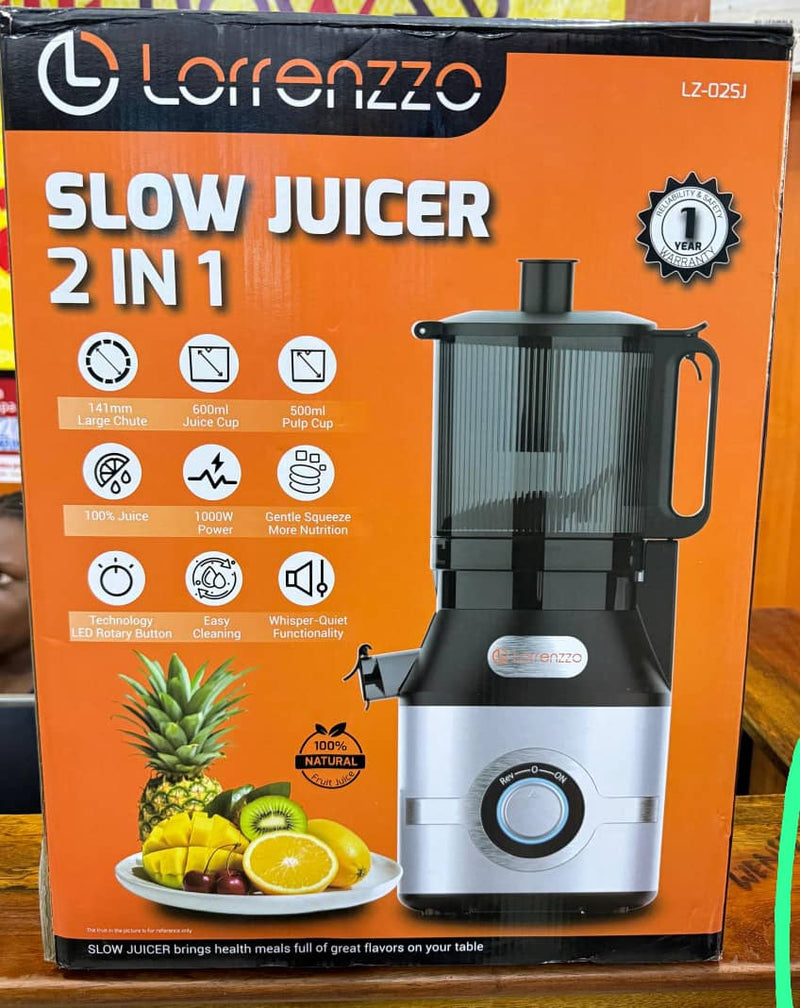 Lorrenzo Slow Juicer 2 in 1 (LZ-02SJ) Original