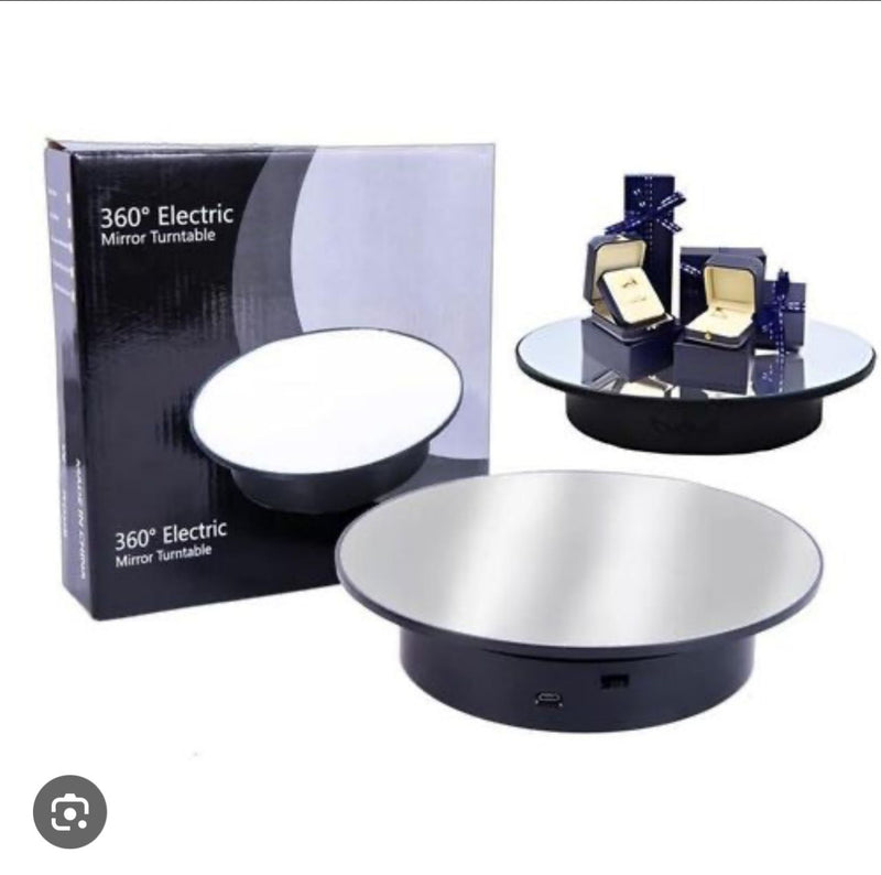 360` Electric Mirror Turntable