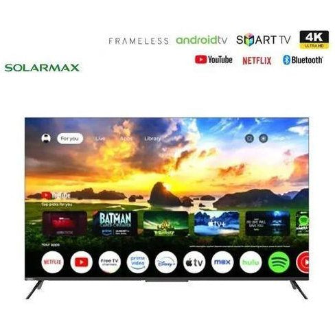 Vifaa Solarmax 50'inch Smart Android TV FRAMeless TELEVISION