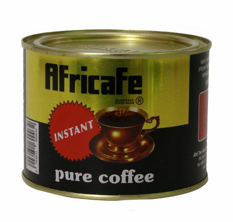 Africafe Pure Instant Coffee – 100g Tin [24 Tins ]