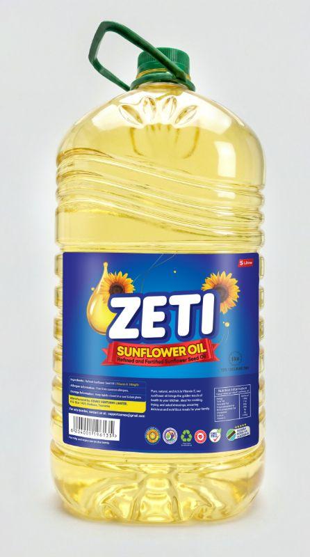 Simu Zeti - Bora Sunflower Cooking Oil | 100% Pure, Double Refined, Fortified with Vitamins A, D & E