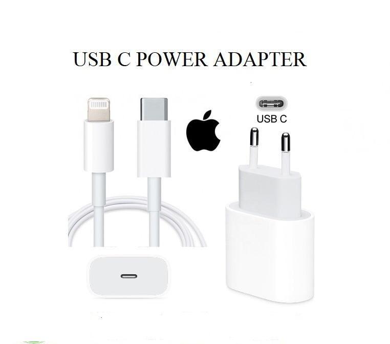 USB-C Fast Charger for iPhone - 20W Power Adapter