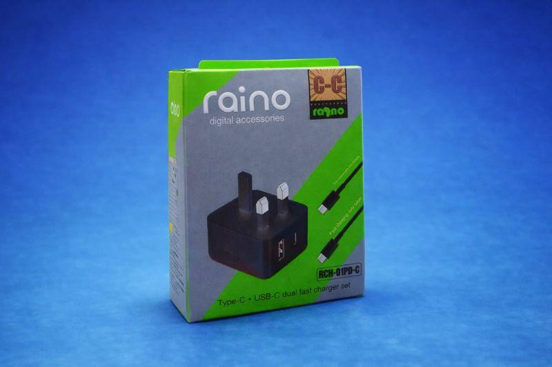 Simu Raino RCH-01PD-C Type-C + USB-C Mbili Fast Chaja Set