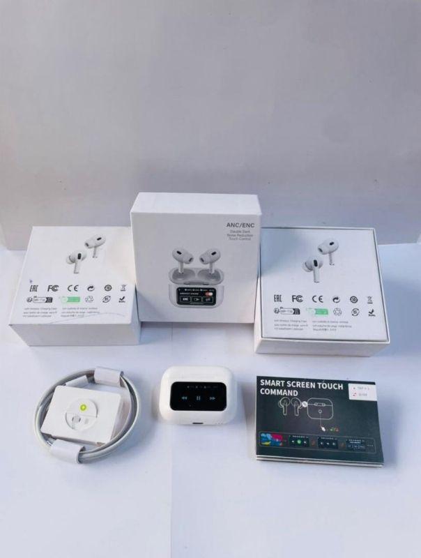 Pods touch display screen