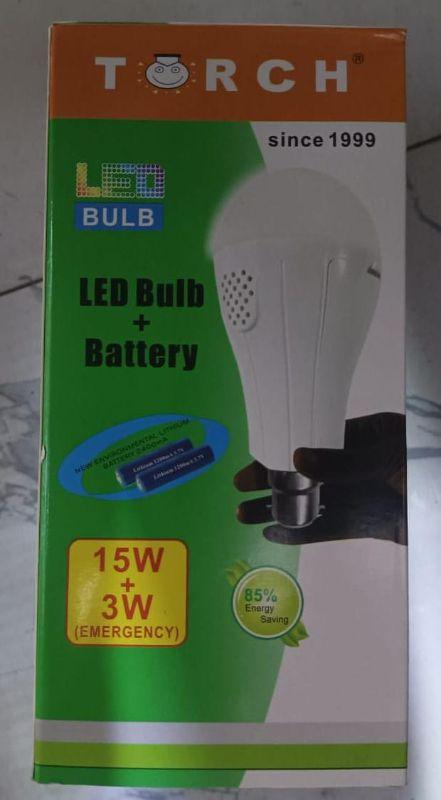 TORCH LED Bulb with Emergency Betri Backup
