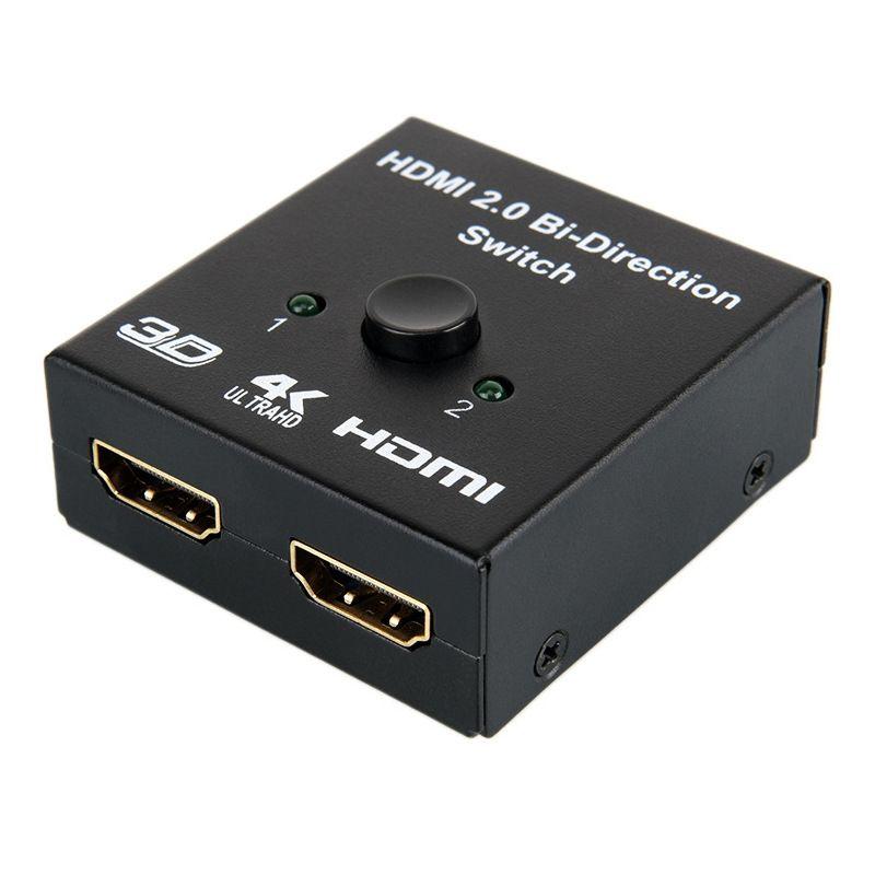 HDMI Switch Splitter 4K 3D - FDBV 2 in 1 Out, Bi-Directional Switcher, Supports 4K 3D HDR for Xbox, PS5/4/3, Blu-Ray Player, Fire Stick, Roku, HDTV.