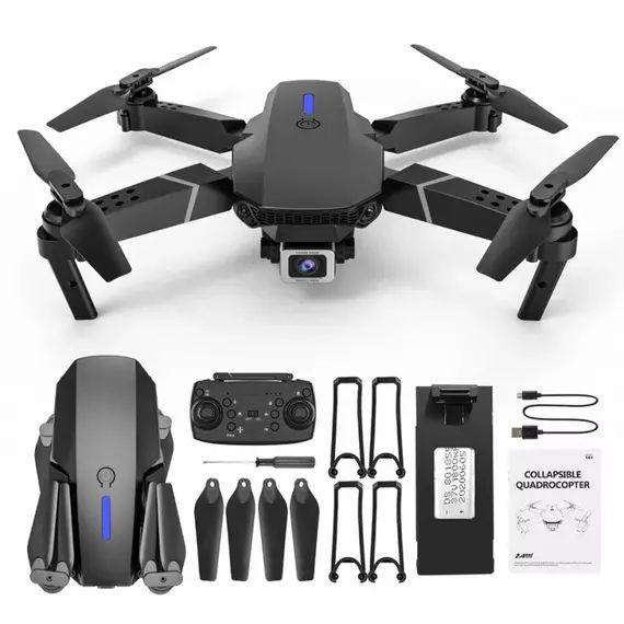 E88 Pro Drone With Camera - WiFi FPV 1080P HD Dual Foldable RC Quadcopter