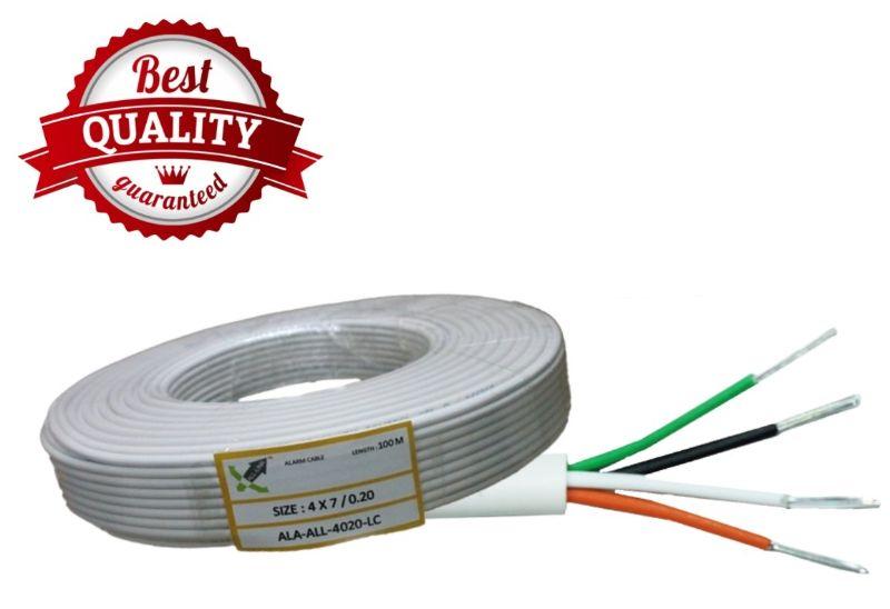 Premium Quality 4Core Alarm and Telephone Cable - 100 Meter Roll