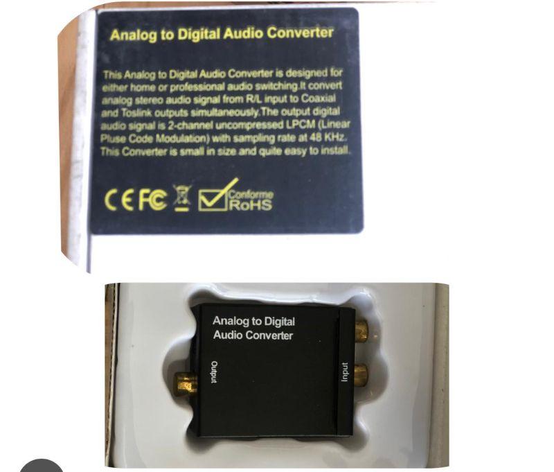 Kifaa Analog to Digital Sauti Converter - Juu-Ubora, Compact, and Easy-to-Install