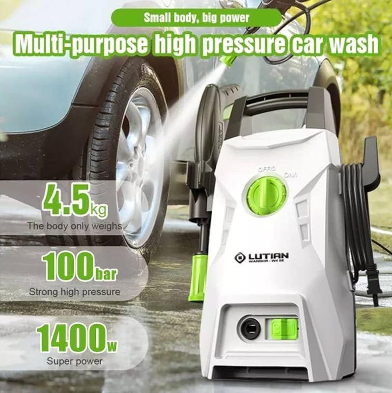Kompyuta Lutian Juu-Pressure Car Washer – Compact, Powerful, and Versatile Cleaning Solution