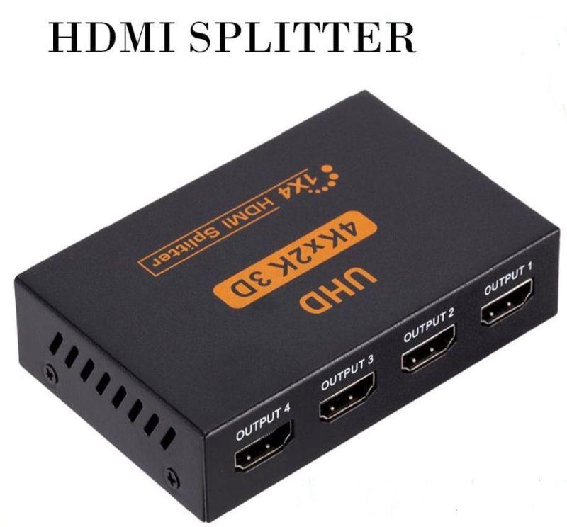 Teknolojia 4K HDMI Splitter 1x4 - Ultra Juu-Definition Signal Distribution