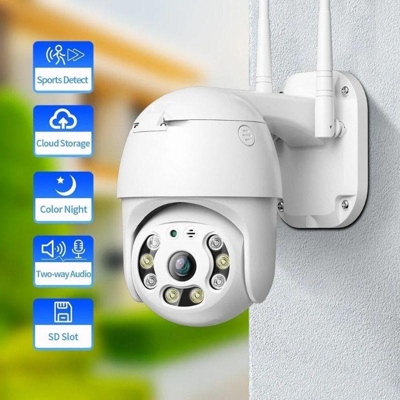V380 Pro Outdoor WiFi PTZ Security Kamera