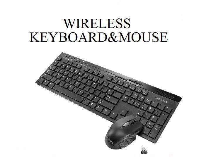 Wireless Keyboard & Mouse