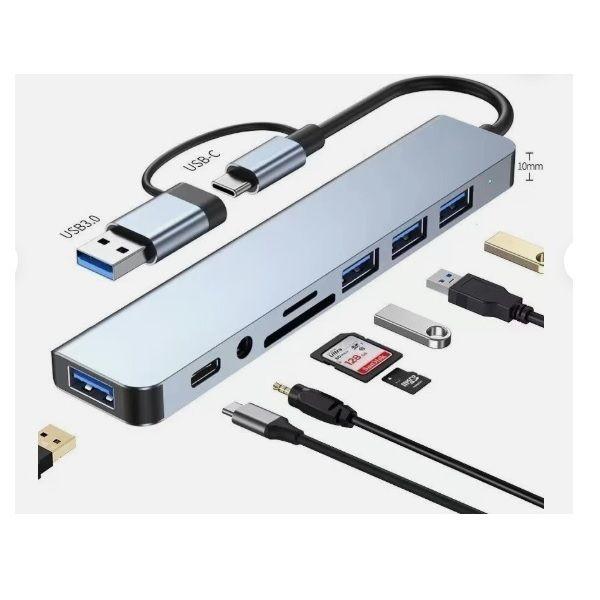Kompyuta USB-type c hub 8 in 1