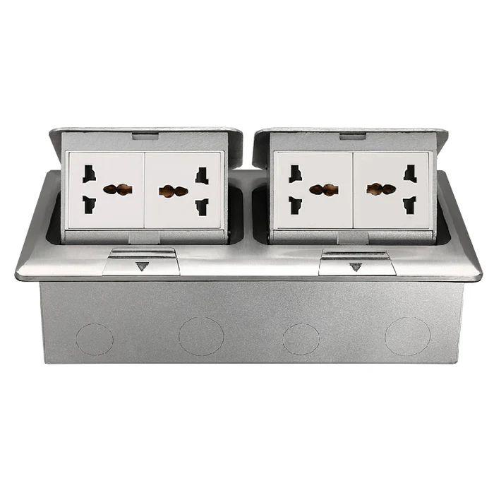 Teknolojia Floor Socket 2G Universal + RJ45 Data