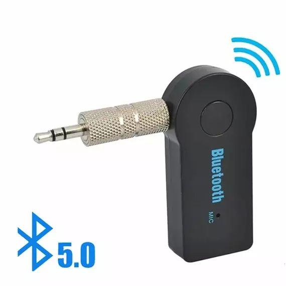 Wireless Bluetooth 5.0 Receiver Adapter Dongle Mini 3.5mm Stereo Jack For Car