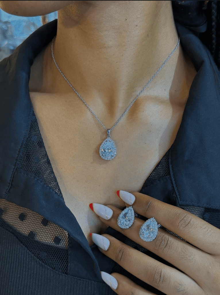 Earings And Necklace Set