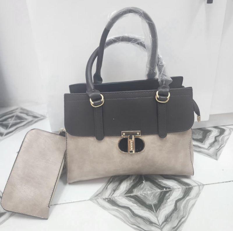 Structured 2-in-1 handbag set