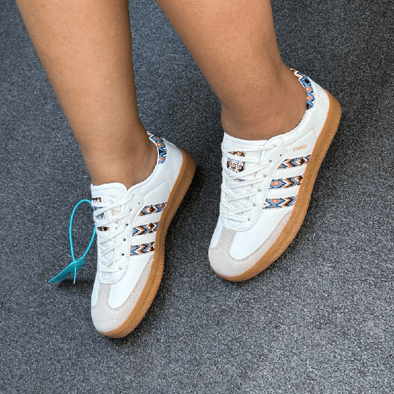 Simu Trendy Aztec-Inspired Ubora Sneakers